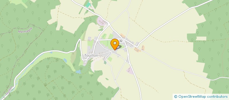 localisation de l'entreprise MONSIEUR JULIEN MOURRE  TOUILLON