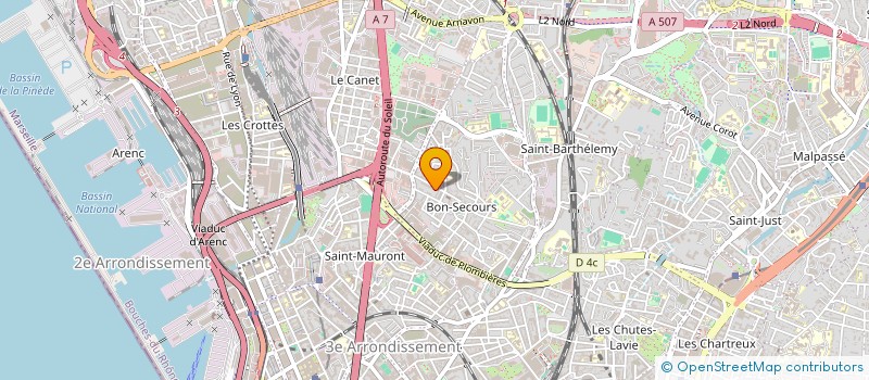 localisation de l'entreprise MONSIEUR JULIEN MOUSSAJEE à MARSEILLE