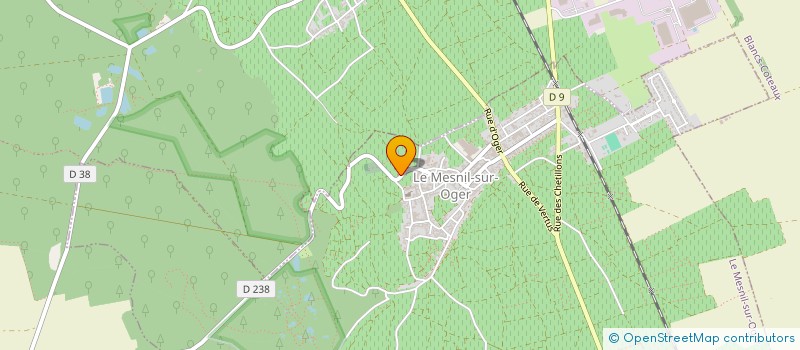 localisation de l'entreprise MONSIEUR JULIEN MOUSSY  LE MESNIL-SUR-OGER