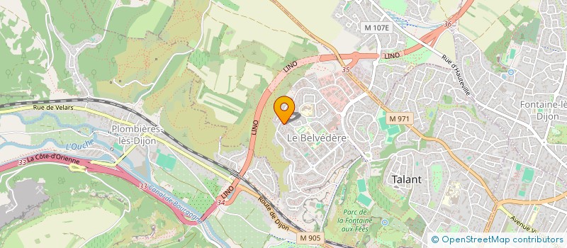 localisation de l'entreprise MONSIEUR JULIEN MOYSE  TALANT