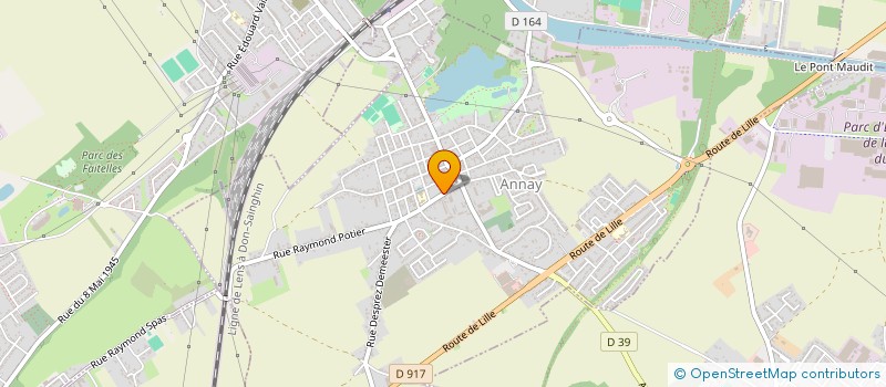 localisation de l'entreprise MONSIEUR JULIEN MROCZKOWSKI à ANNAY
