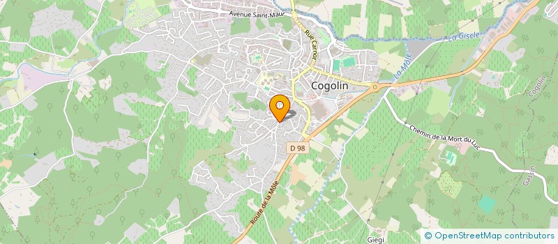localisation de l'entreprise MONSIEUR JULIEN MULLER à COGOLIN