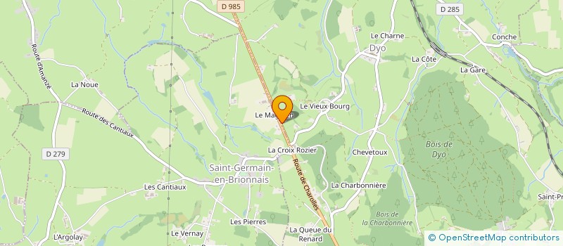 localisation de l'entreprise MONSIEUR JULIEN MUNOZ  DYO