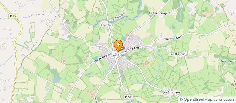 localisation de l'entreprise MONSIEUR JULIEN MUSIAL à CHANU