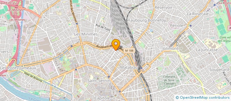 localisation de l'entreprise MONSIEUR JULIEN MUSIELAK à TOULOUSE