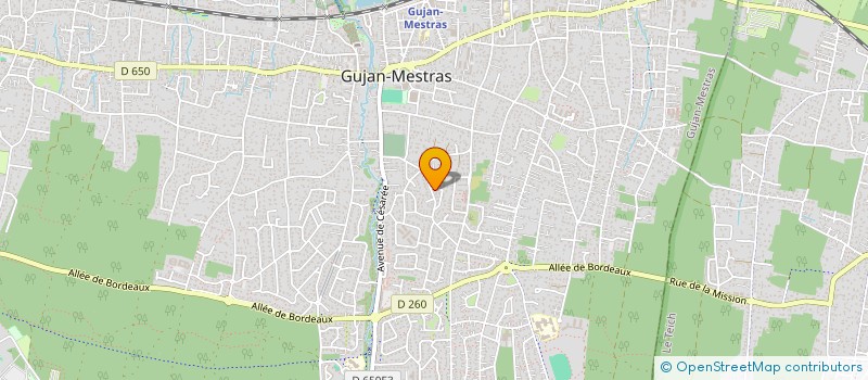 localisation de l'entreprise MONSIEUR JULIEN N KOUKA à GUJAN-MESTRAS