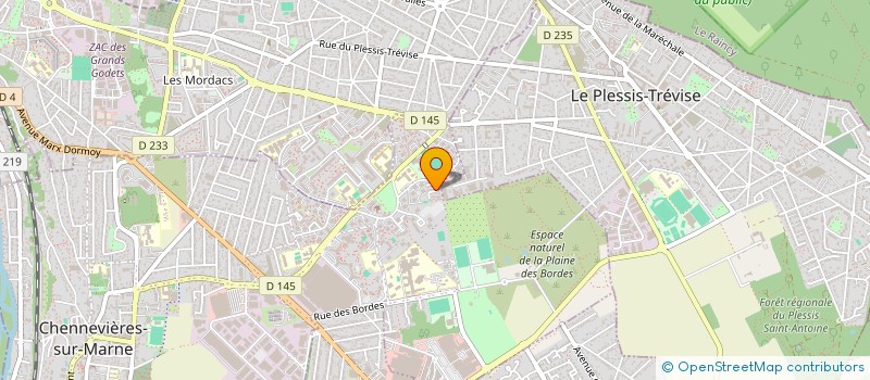 localisation de l'entreprise MONSIEUR JULIEN N'SOUNGA à CHENNEVIERES-SUR-MARNE