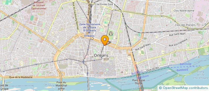 localisation de l'entreprise MONSIEUR JULIEN NABON  ORLEANS