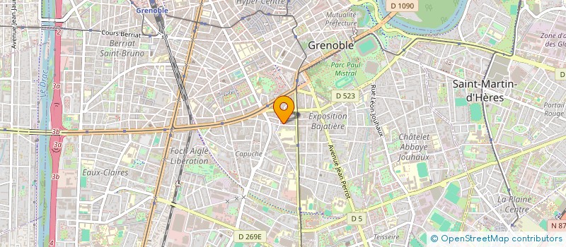 localisation de l'entreprise MONSIEUR JULIEN NADIRAS à GRENOBLE