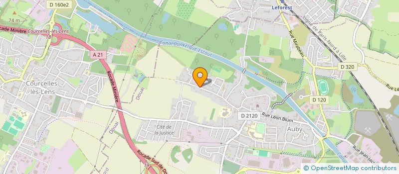 localisation de l'entreprise MONSIEUR JULIEN NAELTEN  AUBY