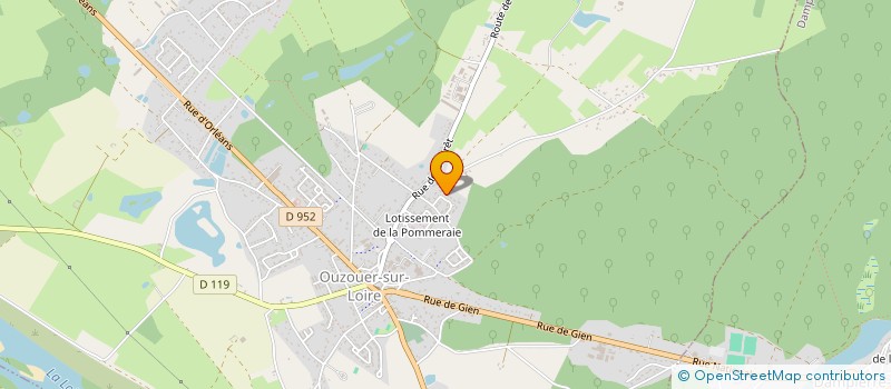 localisation de l'entreprise MONSIEUR JULIEN NARCY  OUZOUER-SUR-LOIRE