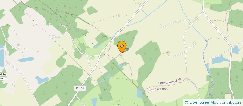 localisation de l'entreprise MONSIEUR JULIEN NEAU  COUSSAY-LES-BOIS