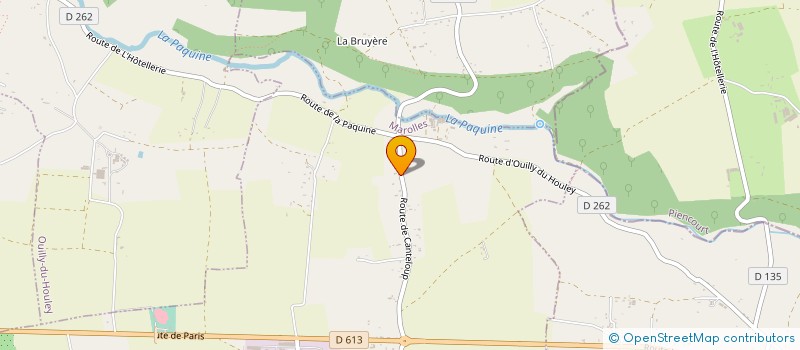 localisation de l'entreprise MONSIEUR JULIEN NEUVILLE  MAROLLES