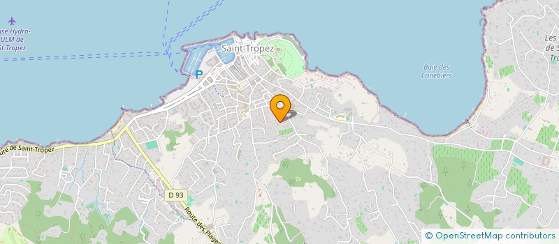 localisation de l'entreprise MONSIEUR JULIEN NEVEU  SAINT-TROPEZ