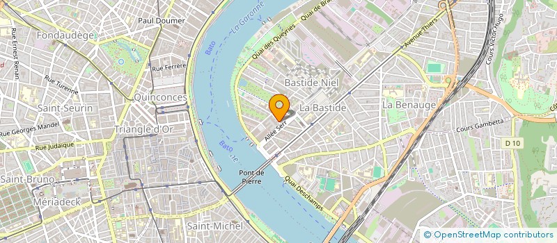 localisation de l'entreprise MONSIEUR JULIEN NGUYEN  BORDEAUX