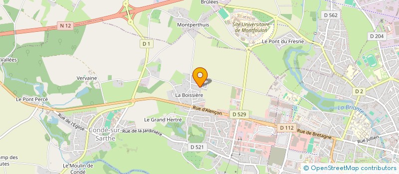localisation de l'entreprise MONSIEUR JULIEN NICOLAS DEMEUDE à CONDE-SUR-SARTHE
