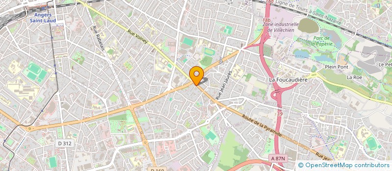 localisation de l'entreprise MONSIEUR JULIEN NICOLAS STEPH LAUNAY  ANGERS