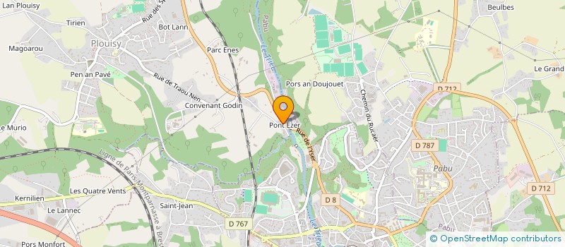 localisation de l'entreprise MONSIEUR JULIEN NICOLE  PLOUISY