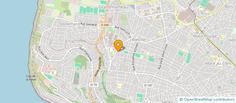 localisation de l'entreprise MONSIEUR JULIEN NICOLLE à LE HAVRE