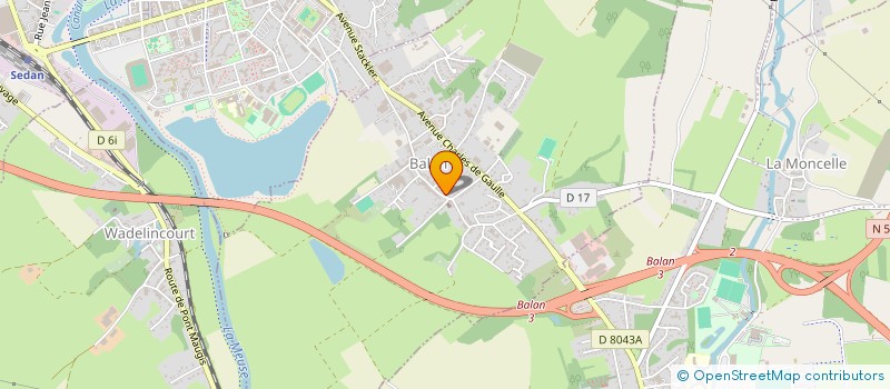 localisation de l'entreprise MONSIEUR JULIEN NICOLLE  BALAN