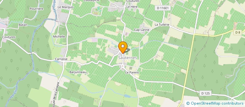 localisation de l'entreprise MONSIEUR JULIEN NOBRE à BARSAC