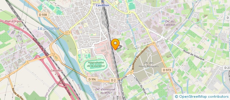 localisation de l'entreprise MONSIEUR JULIEN NOCETI  CAVAILLON