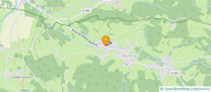 localisation de l'entreprise MONSIEUR JULIEN NOEL  MANDRAY