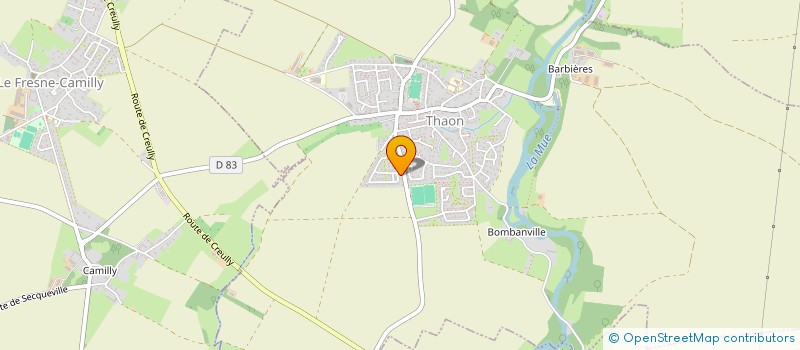 localisation de l'entreprise MONSIEUR JULIEN NOEL  THAON