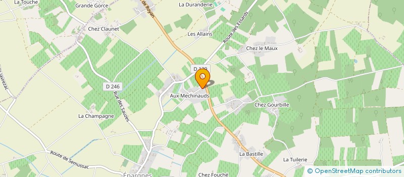 localisation de l'entreprise MONSIEUR JULIEN NOUGE  EPARGNES