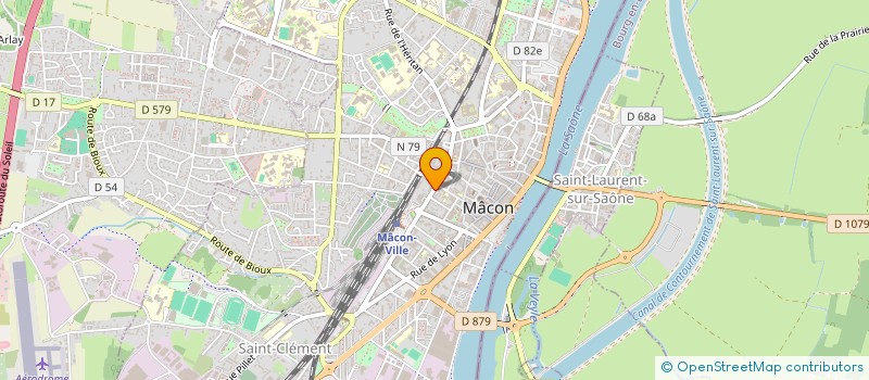 localisation de l'entreprise MONSIEUR JULIEN NOWAK à MACON