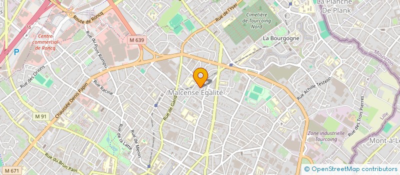 localisation de l'entreprise MONSIEUR JULIEN NYS  TOURCOING