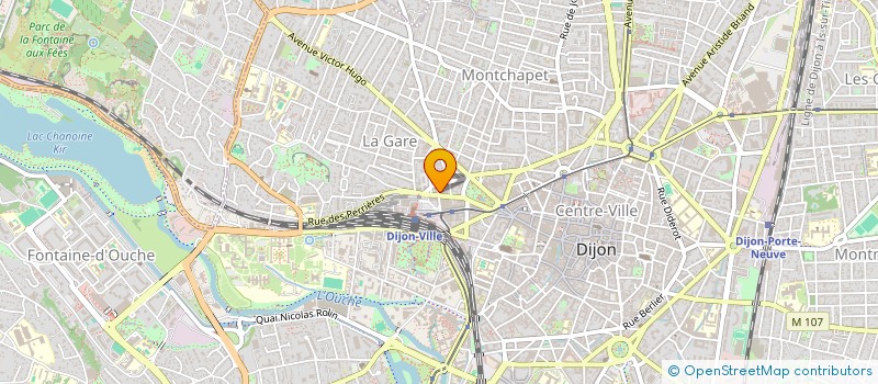 localisation de l'entreprise MONSIEUR JULIEN OBRIOT  DIJON