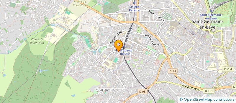 localisation de l'entreprise MONSIEUR JULIEN OBRY  SAINT-GERMAIN-EN-LAYE