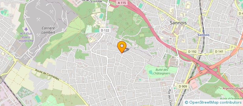 localisation de l'entreprise MONSIEUR JULIEN ODIN à ARGENTEUIL