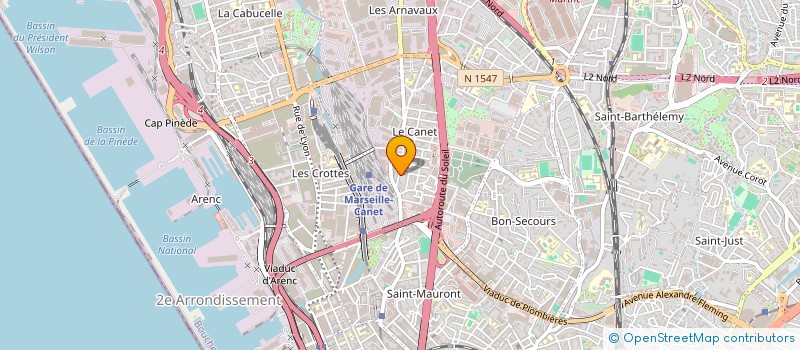 localisation de l'entreprise MONSIEUR JULIEN OLTRA à MARSEILLE