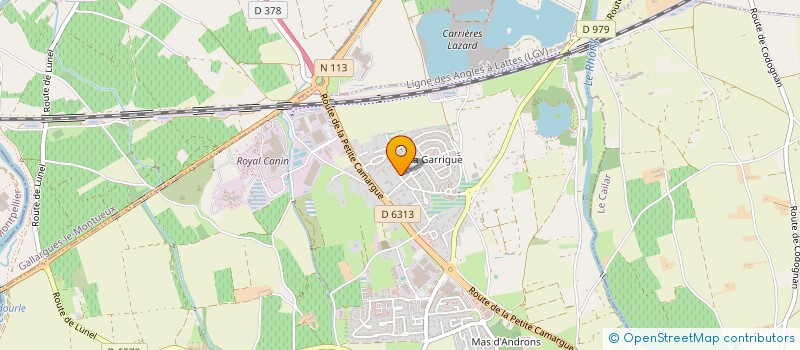 localisation de l'entreprise MONSIEUR JULIEN ORENGO à AIMARGUES