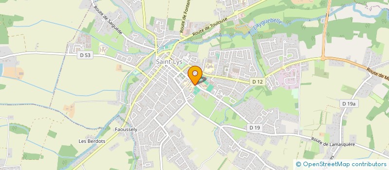 localisation de l'entreprise MONSIEUR JULIEN ORTEGA  SAINT-LYS