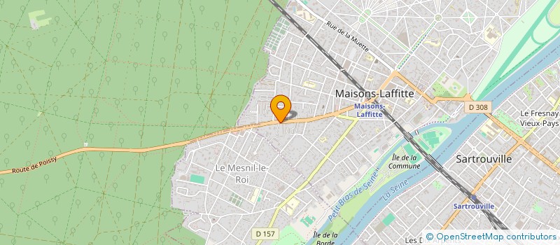 localisation de l'entreprise MONSIEUR JULIEN ORY à MAISONS-LAFFITTE