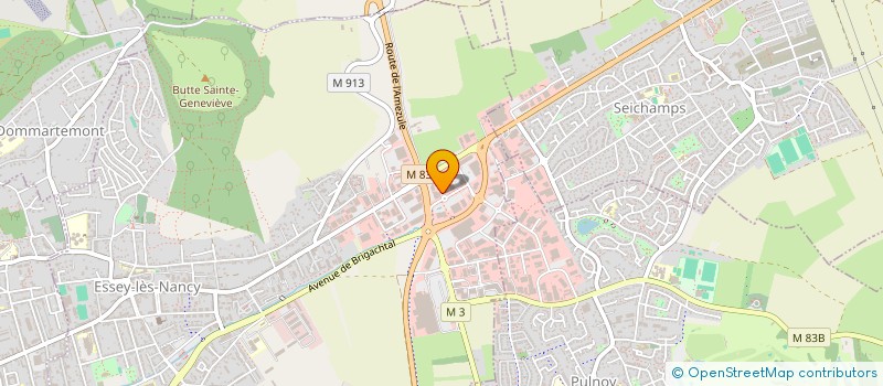 localisation de l'entreprise MONSIEUR JULIEN ORY  ESSEY-LES-NANCY