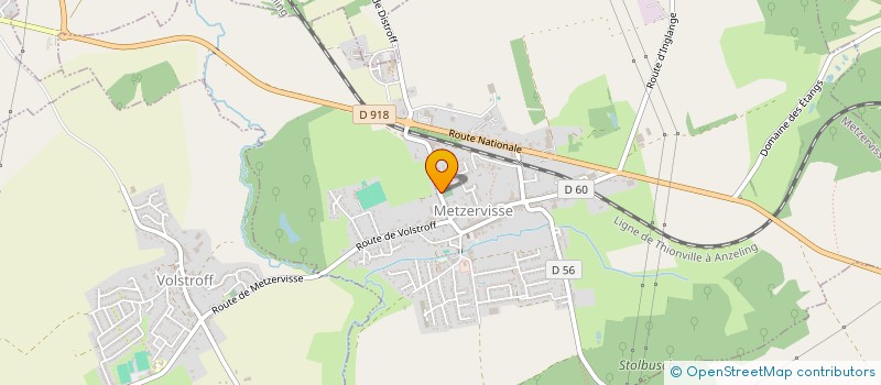 localisation de l'entreprise MONSIEUR JULIEN OSADCIUC  METZERVISSE