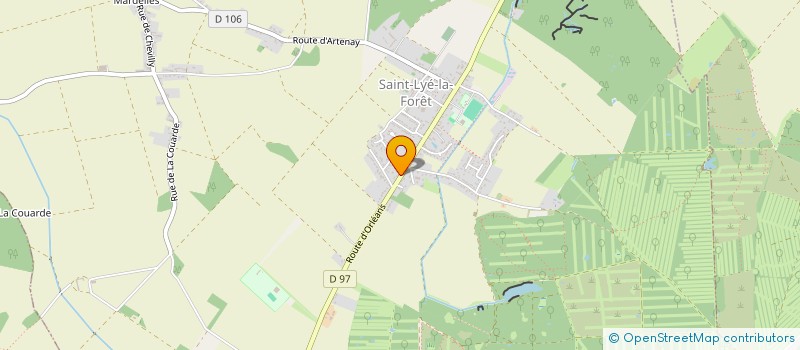 localisation de l'entreprise MONSIEUR JULIEN OULAMA à SAINT-LYE-LA-FORET