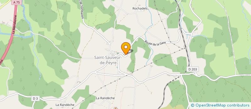 localisation de l'entreprise MONSIEUR JULIEN OUSTRY à PEYRE EN AUBRAC