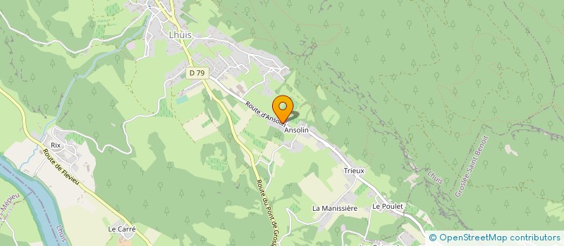 localisation de l'entreprise MONSIEUR JULIEN OUSTRY  LHUIS