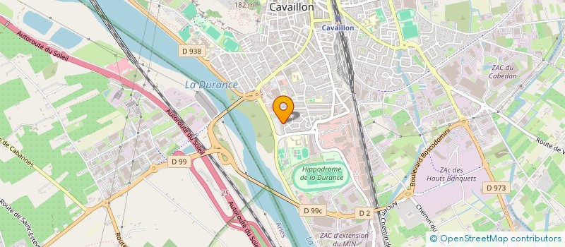 localisation de l'entreprise MONSIEUR JULIEN PAGET  CAVAILLON