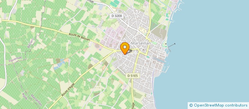 localisation de l'entreprise MONSIEUR JULIEN PALACIO à MARSEILLAN