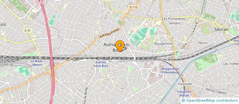localisation de l'entreprise MONSIEUR JULIEN PAN à AULNAY-SOUS-BOIS