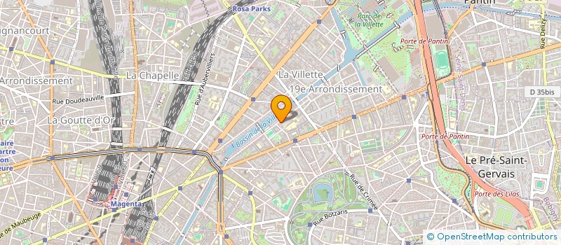 localisation de l'entreprise MONSIEUR JULIEN PANNETIER  PARIS