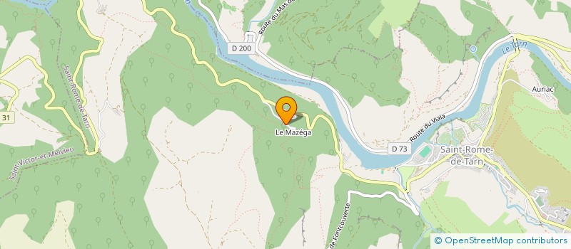 localisation de l'entreprise MONSIEUR JULIEN PAOLI  MILLAU