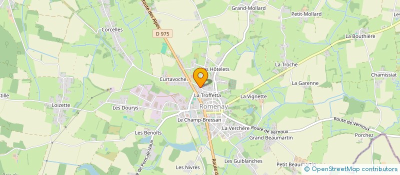 localisation de l'entreprise MONSIEUR JULIEN PAQUES  ROMENAY