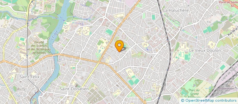 localisation de l'entreprise MONSIEUR JULIEN PARCE à NANTES